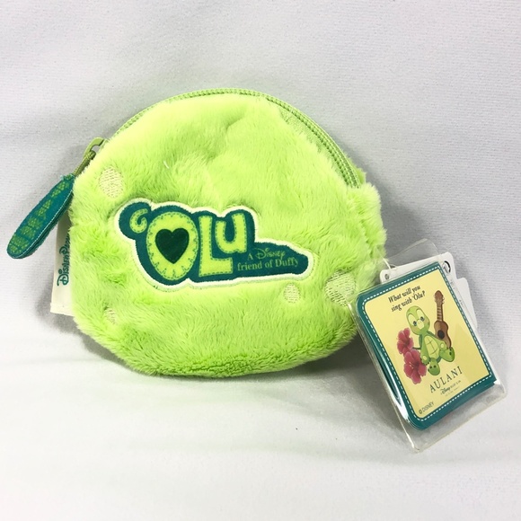 Disney Parks A Disney Friend of Duffy Aulani Hawaii 'Olu Turtle Coin Purse - NEW - Picture 2 of 3